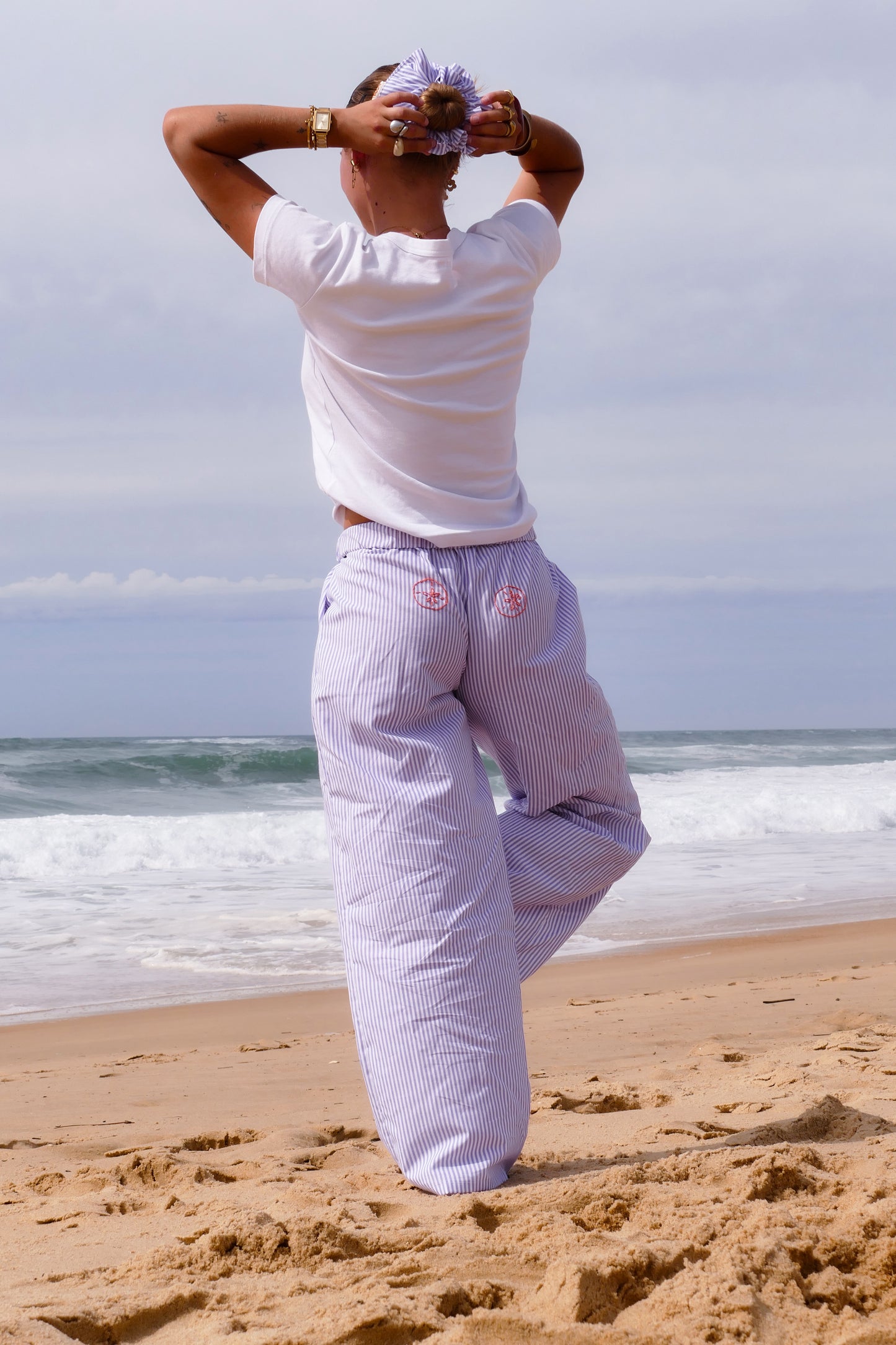 Pantalon coquillage
